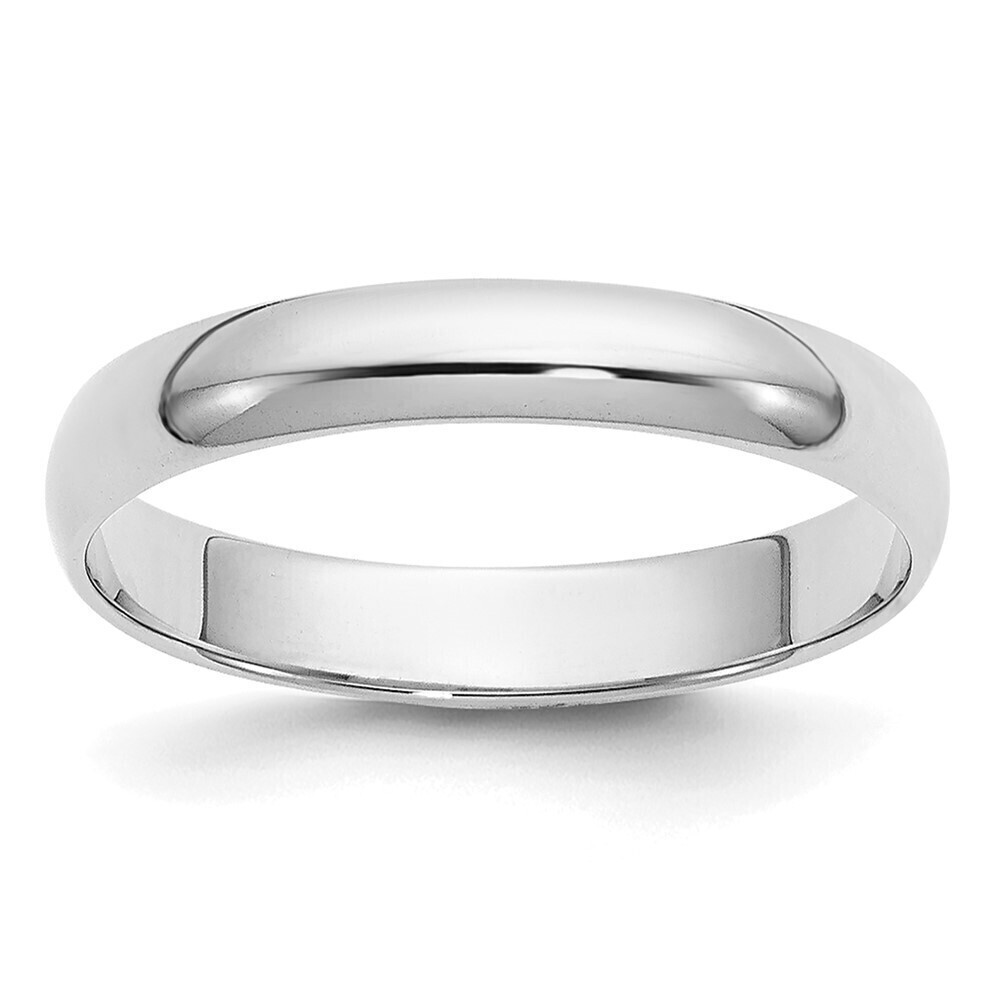 Kazi Luxury 14KW 3mm Half-Round Wedding Band Size 4